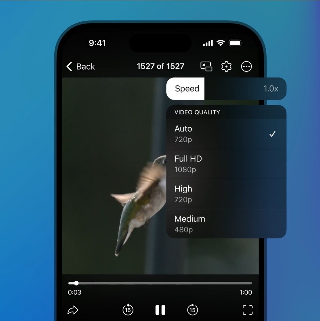Ускоренная загрузка и выбор качества видео