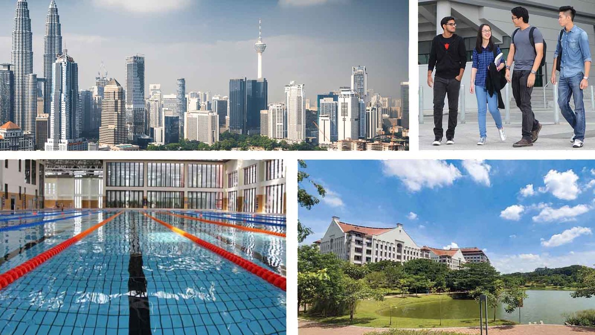 Комфортный кампус университета находится в ближайшем пригороде Куала-Лумпур, столицы Малайзии.