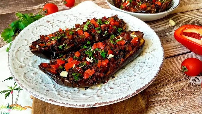 Фаршированные баклажаны по-турецки (Имам баялды)