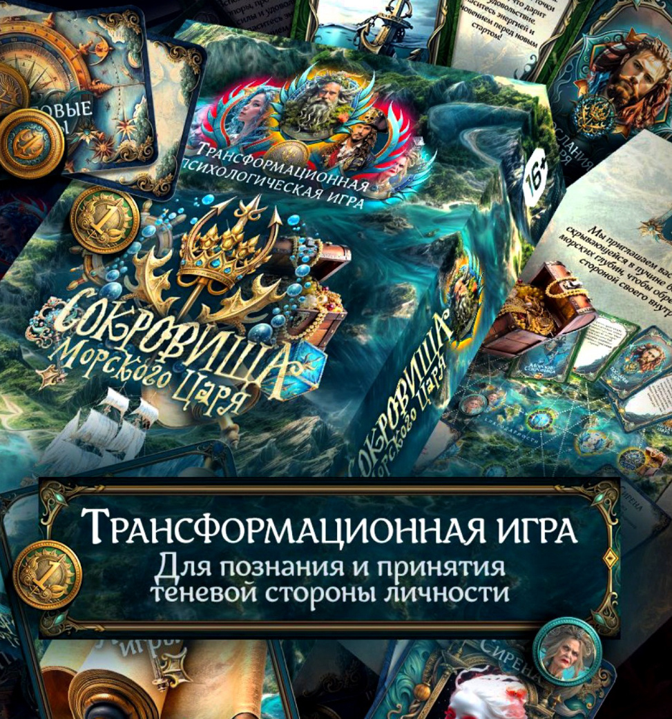 «Сокровища Морского Царя», трансформационная игра 