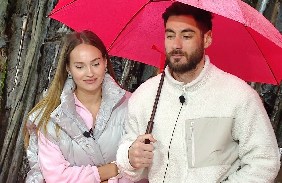 Тигран и Вика Салибековы (фото из эфира на «Okko»)