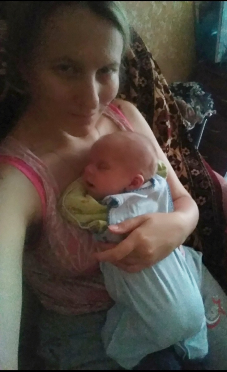 2018 год. Я со старшим сыном