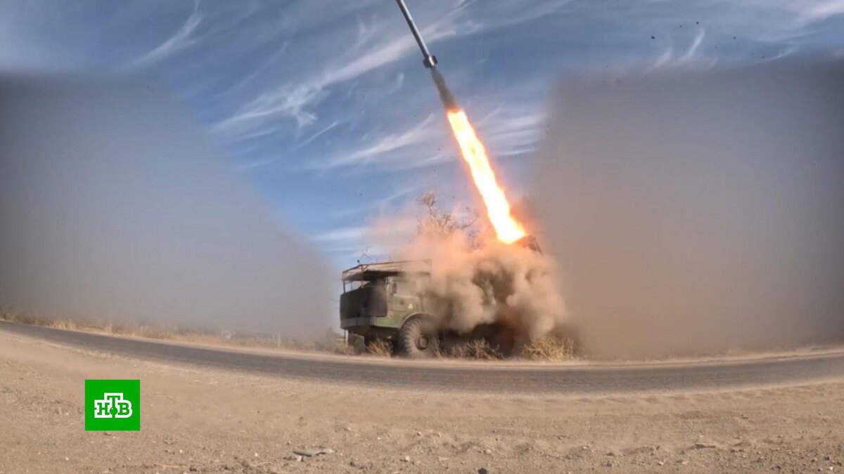    Расчет «Урагана» поразил боевиков и технику ВСУ на красноармейском направлении