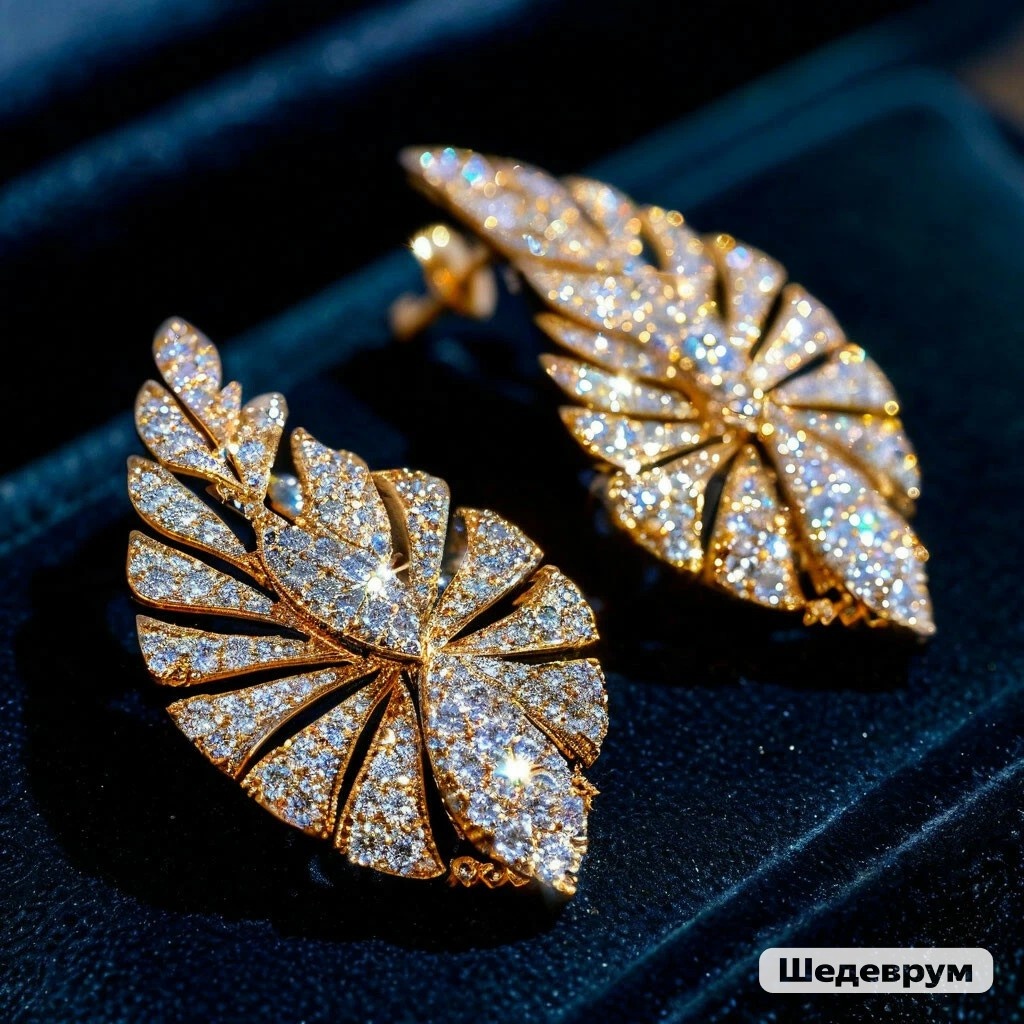 Изображение сгенерировано в нейросети Шедеврум на канале Попутный ветер - сережки