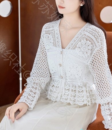 Женственные и практичные модели крючком со схемами от японских дизайнеров