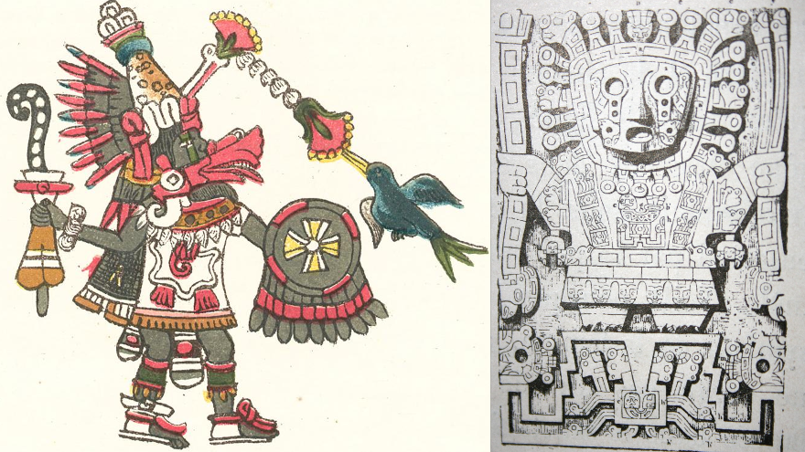 Кетцалькоатль и Виракоча.