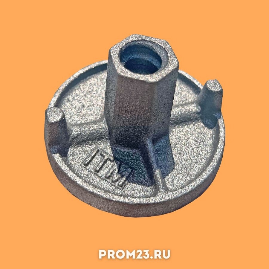 Гайка литая двухрожковая