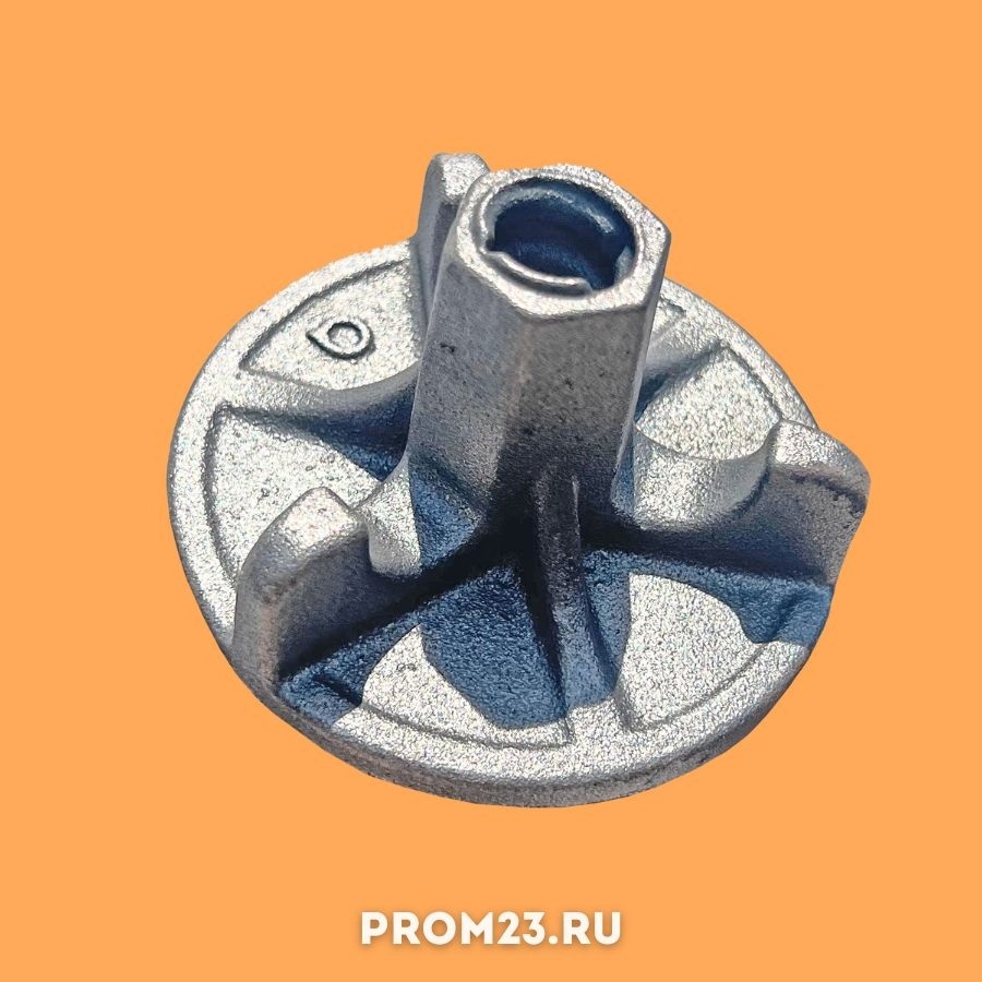 Гайка литая трехрожковая