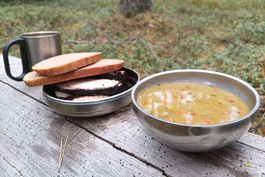 Мне нравится готовить в походе