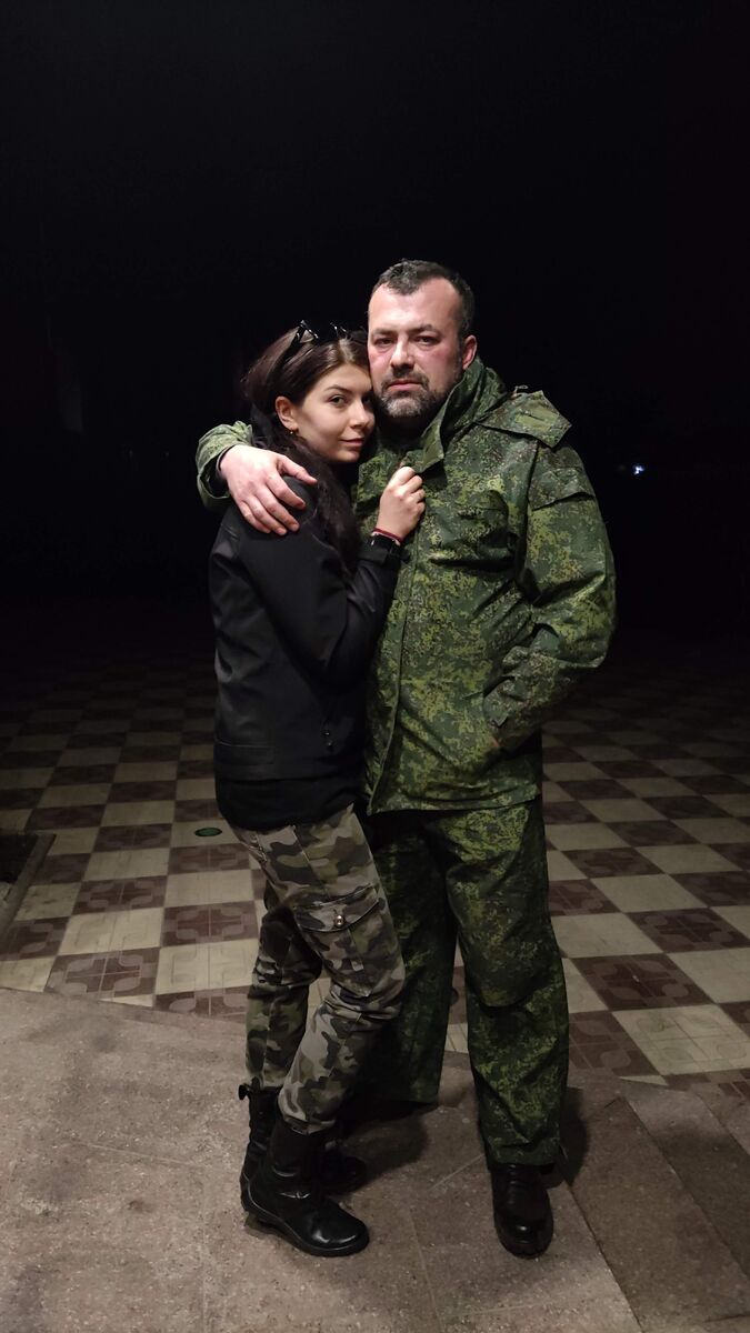 Февраль 2022, одна из таких встреч на въезде в город.