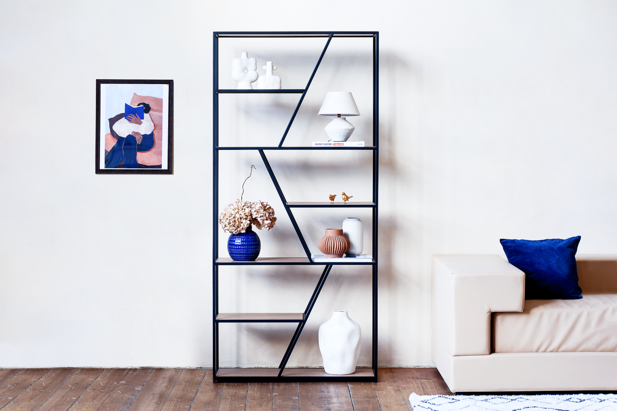 Стеллаж Annet — 19 579* рублей. Код для поиска на сайте Home24 — 737897.