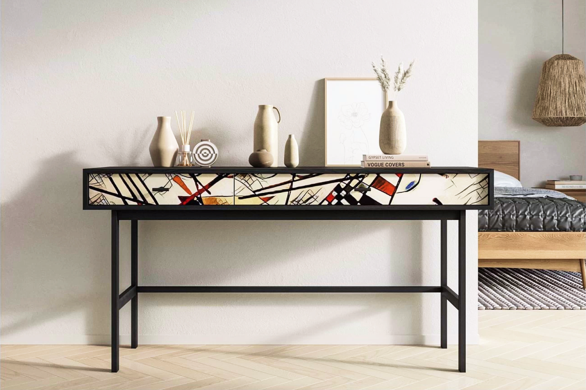 Консольный стол Emerson — 24 973* рубля. Код для поиска на сайте Home24 — 835854.