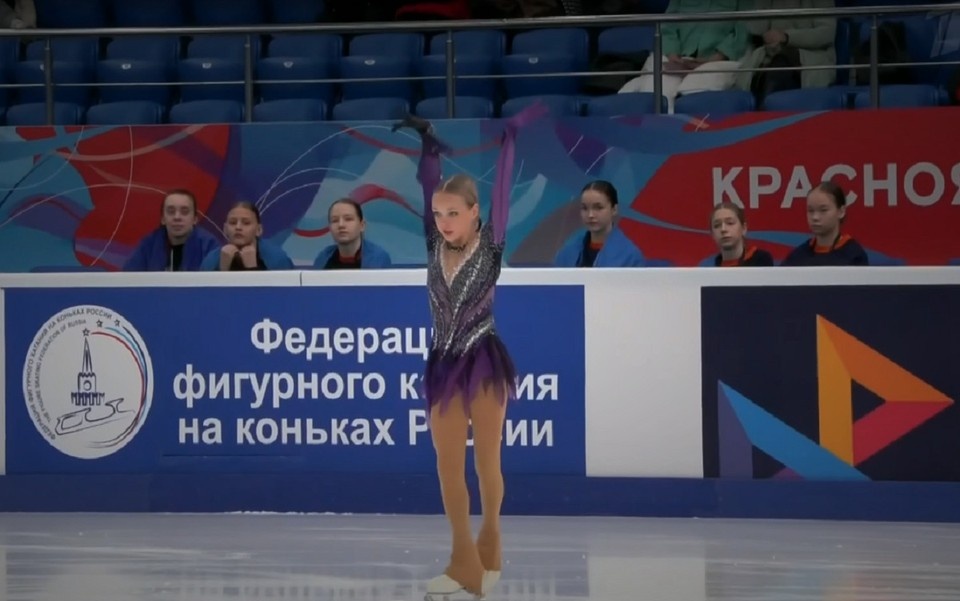    Елена Костылева. Скриншот: sport1tv.ru