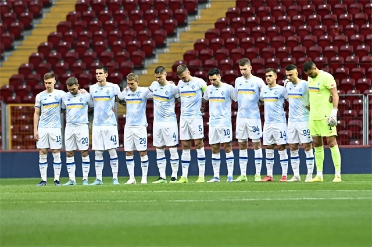    Футболисты киевского «Динамо».