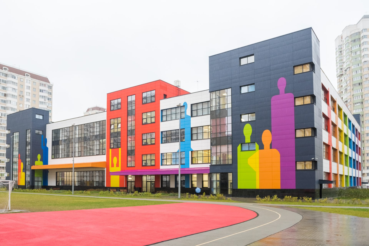 Здание Школы №1595 в Некрасовке. Из открытых источников. 