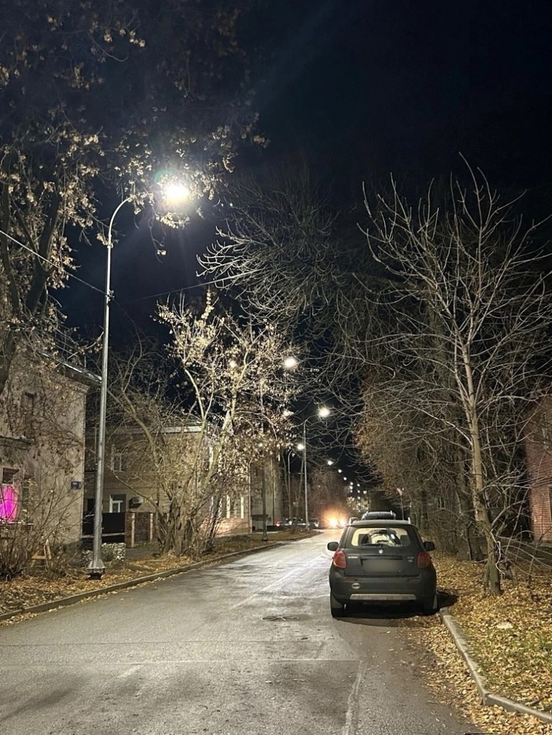    Тридцать новых фонарей установили в Петрозаводскеадминистрация Петрозаводска