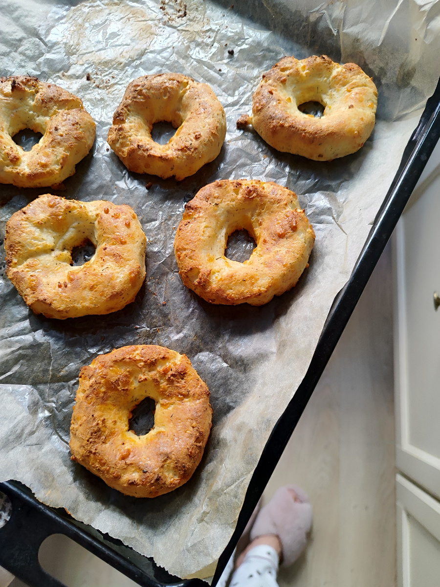 Творожные бейглы