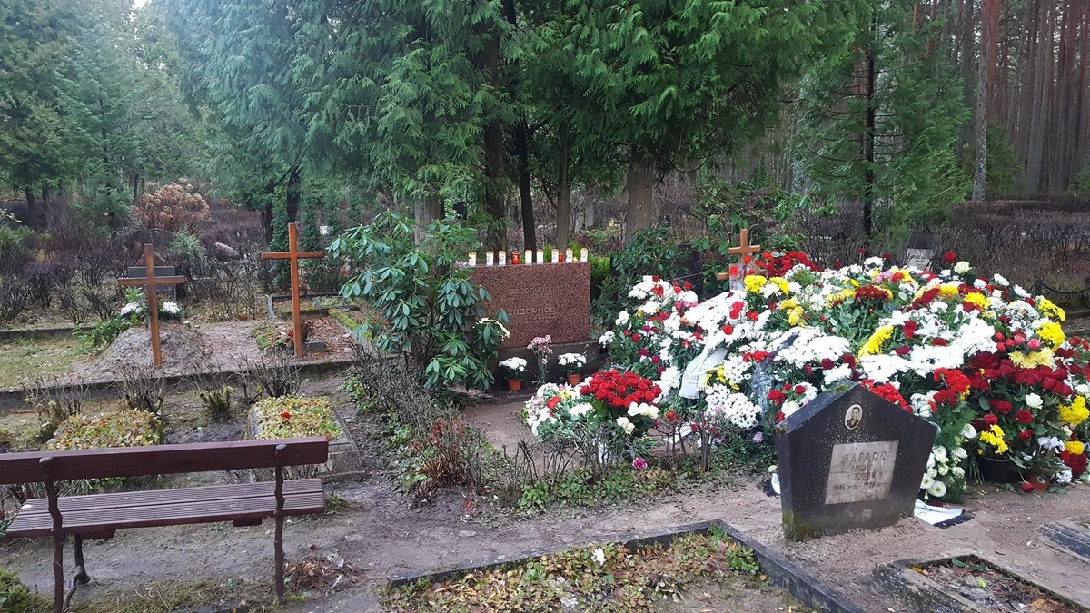Могила Михаила Задорнова © Sputnik