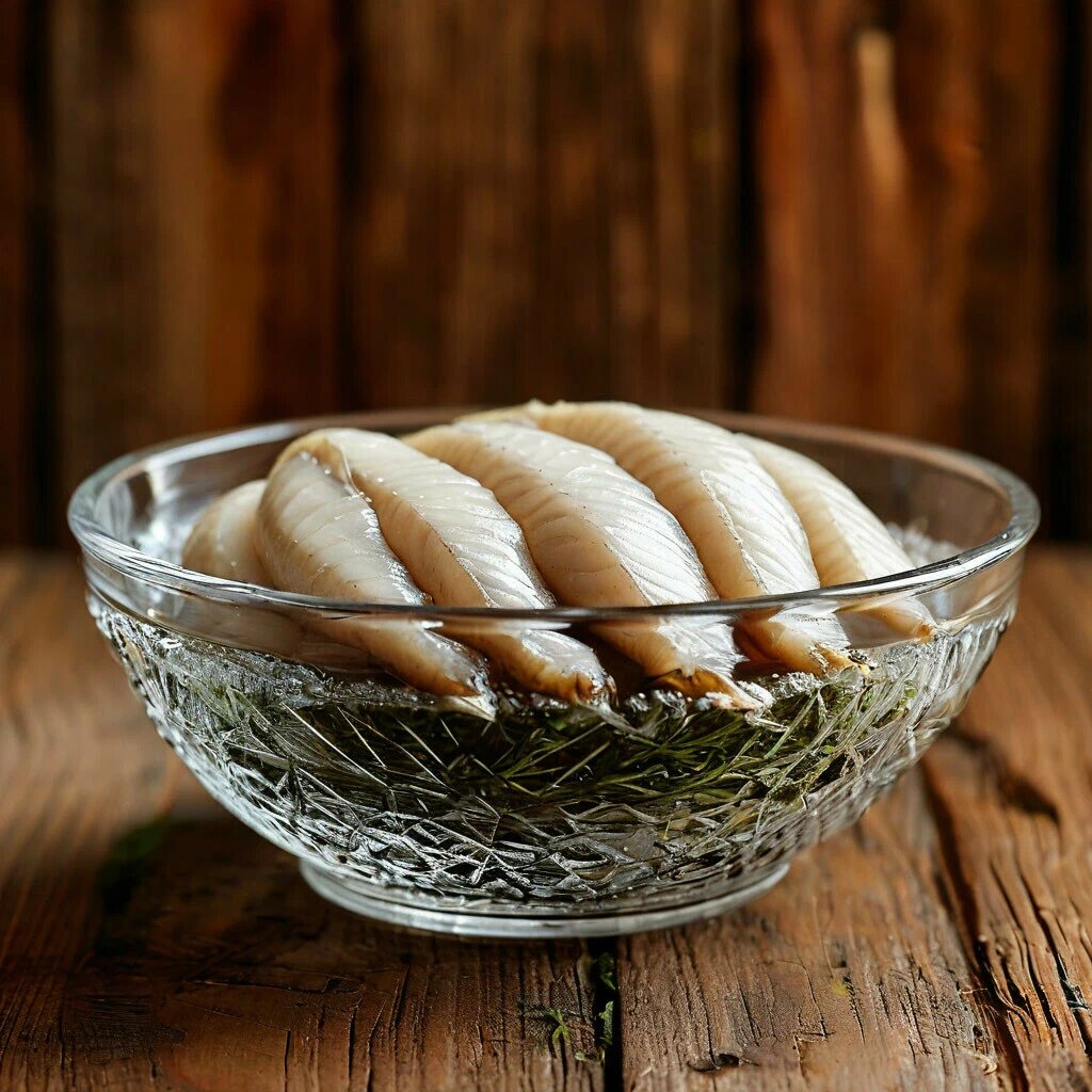 Сельдь холодного копчения.