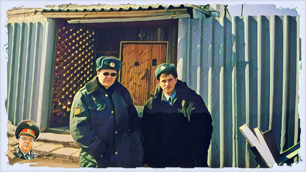 С бывшим напарником ещё в ППСм
