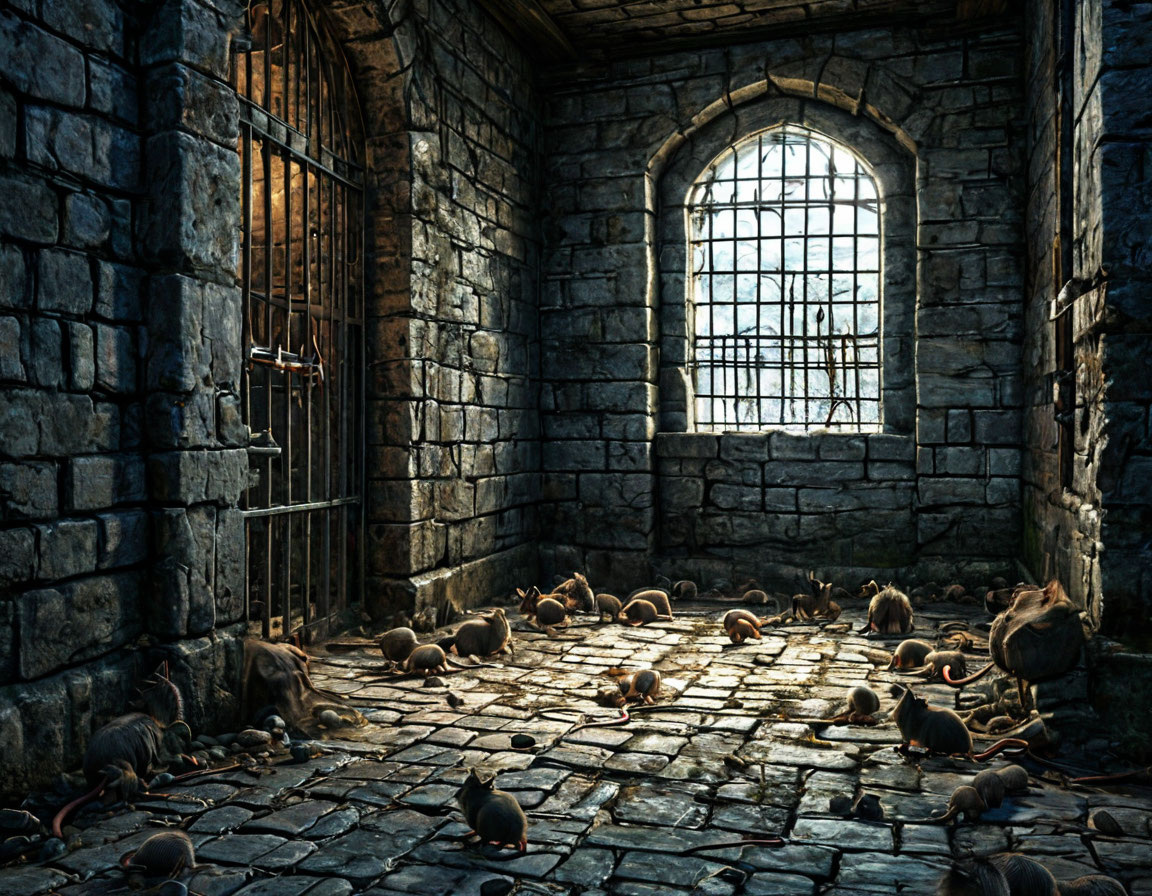 Средневековая тюрьма