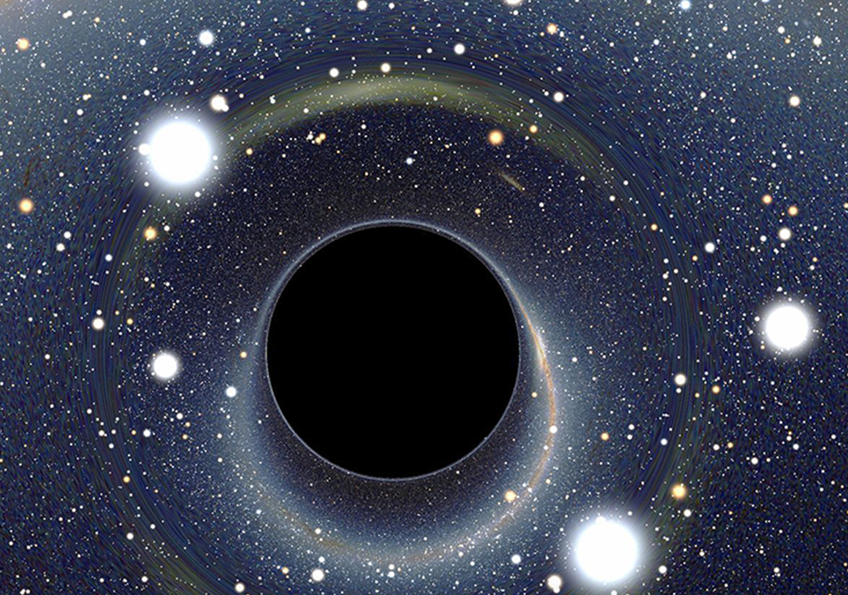 В том-то и дело, что ничего в неё не разглядишь! Ни один лучик света не вырывается из неё!
(с) Изображение Яндекс.Картинки