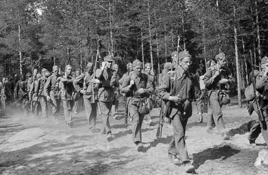 Шведский батальон "Ханко", воевавший на стороне фашистов