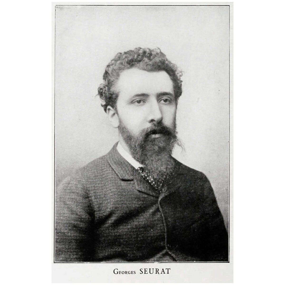 Georges Seurat. Photo 1888
