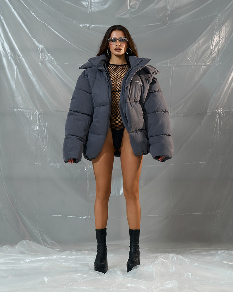 ПУХОВИК “Peach” | Графит