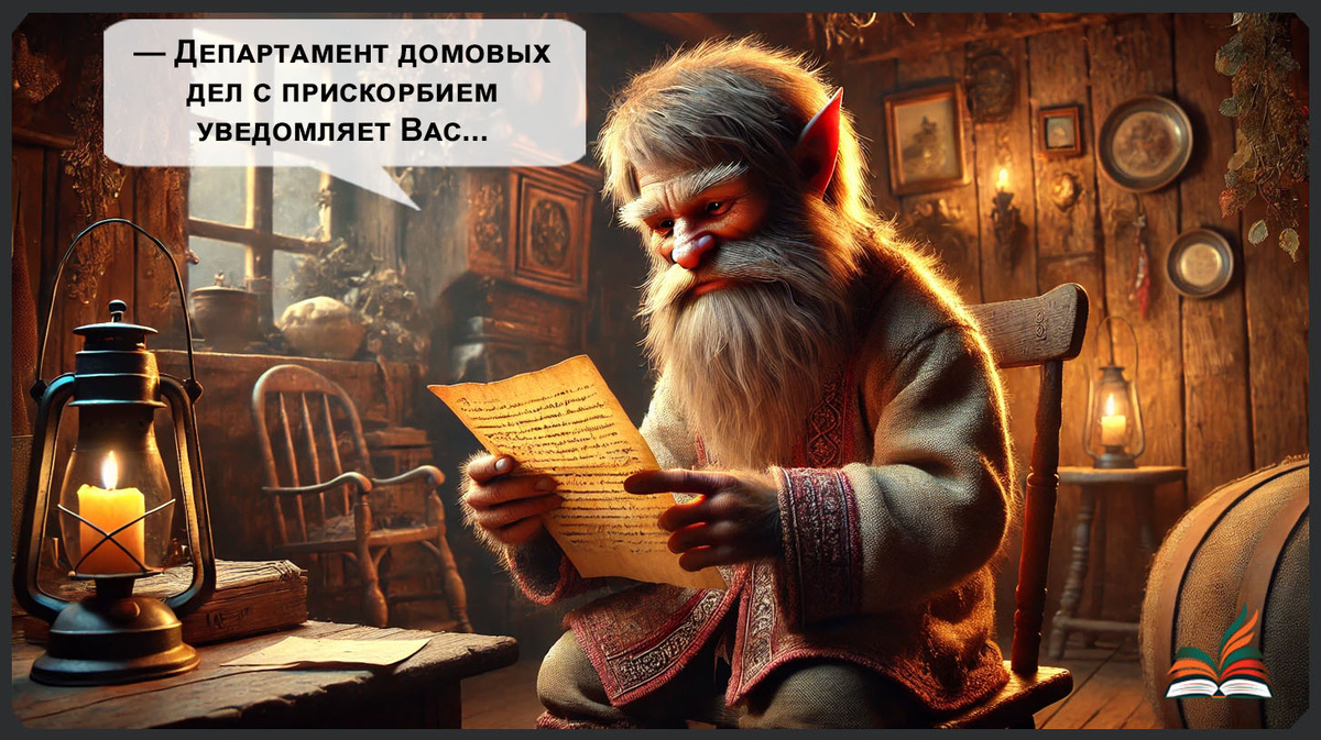 Пенсионные приключения домового - Рассказ