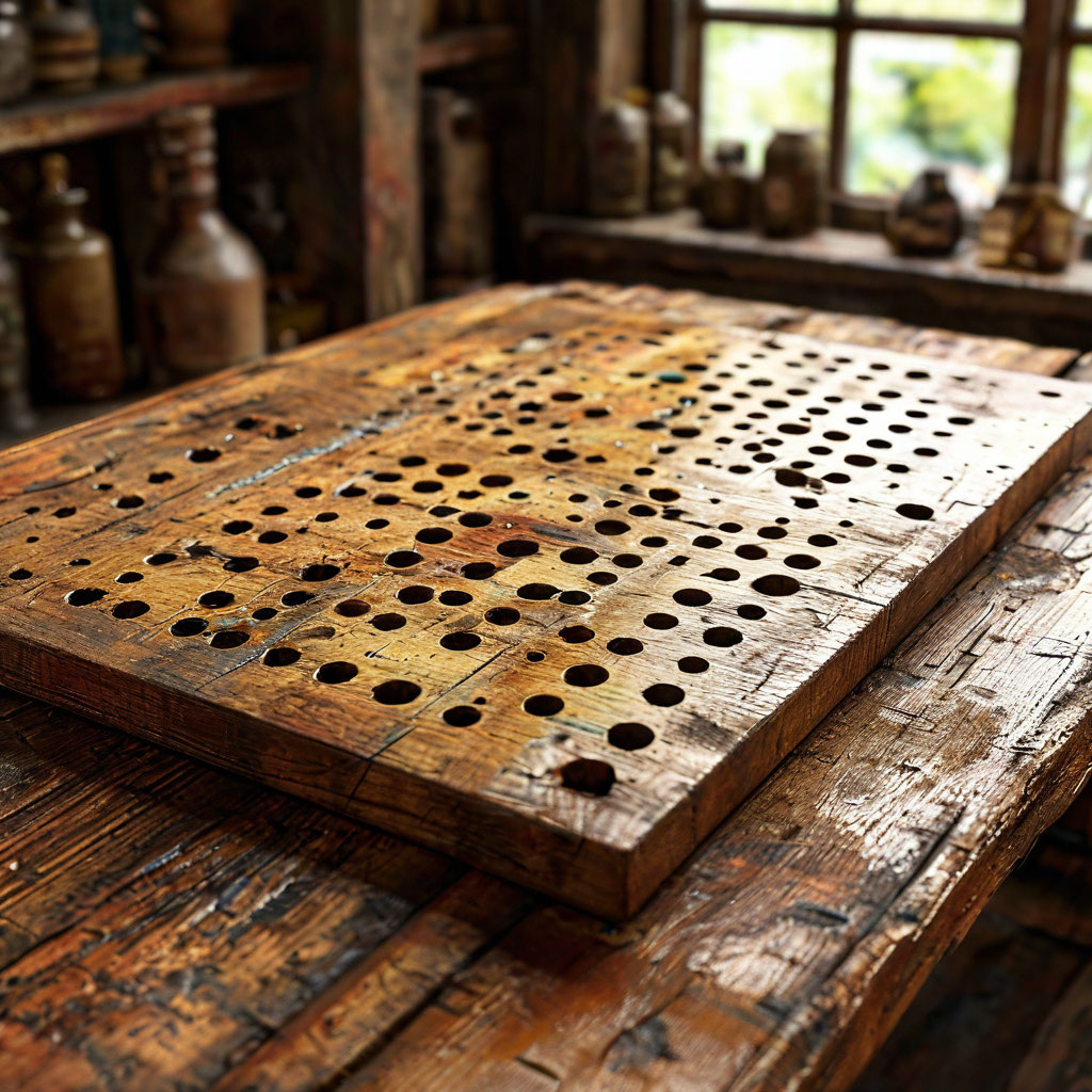 сделать отверстия одинаковыми