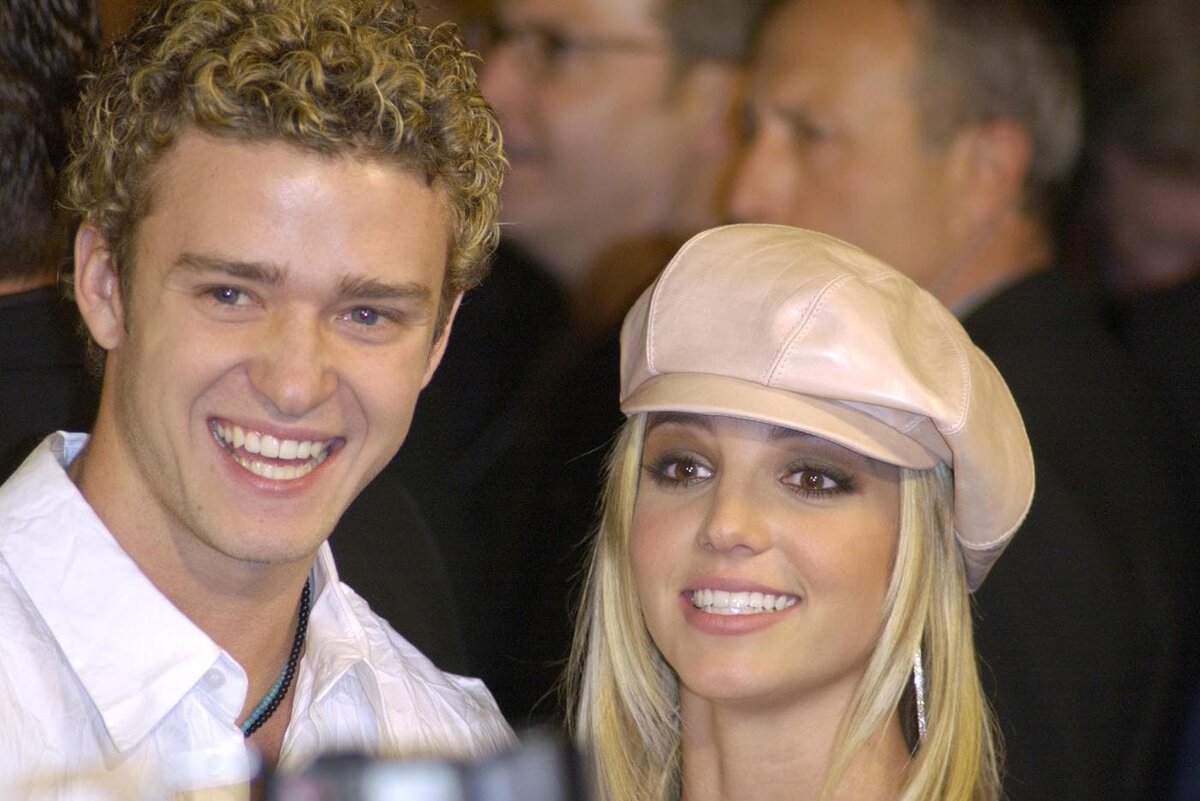    2002 год. Бритни Спирс и Джастин Тимберлейк.Shutterstock