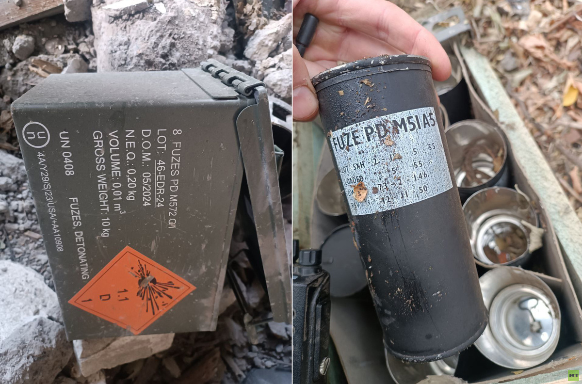     НАТОвские боеприпасы, которые обнаружили «Отважные» в окрестностях Покровска / RT
