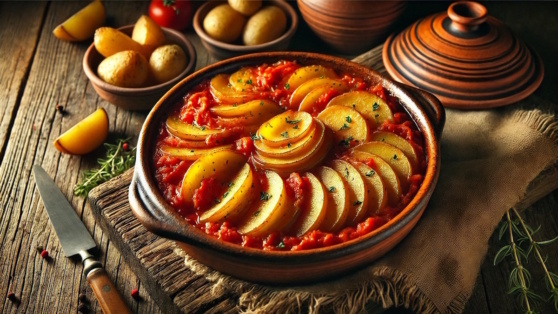    Готовим в горшочках: картофель, запеченный с килькой в томате Богдан Герцен