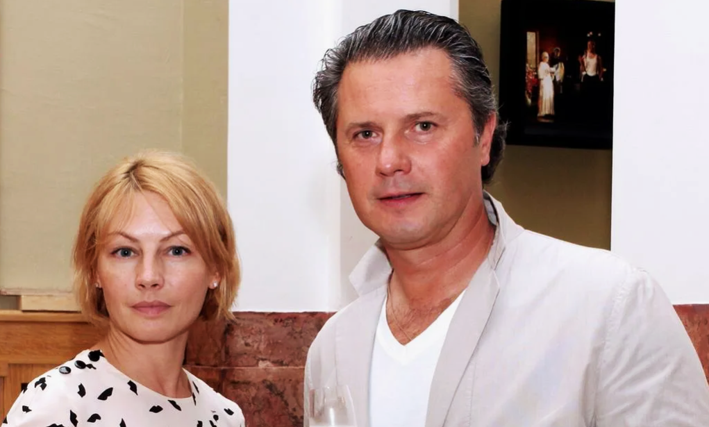 на фото Алена Бабенко и Эдуард Субоч 