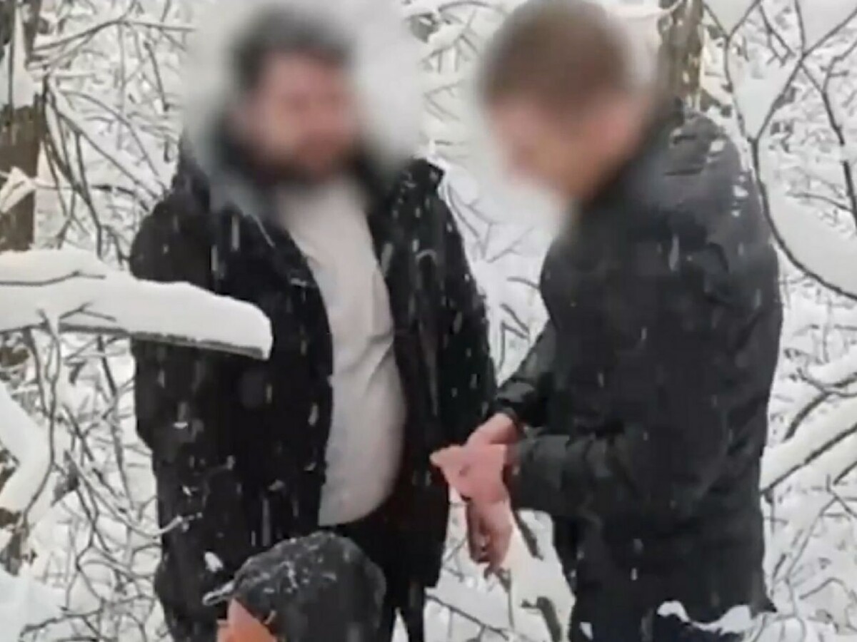 Во время следственного эксперимента | Скриншот видео из Телеграм-канала республиканского Следкома