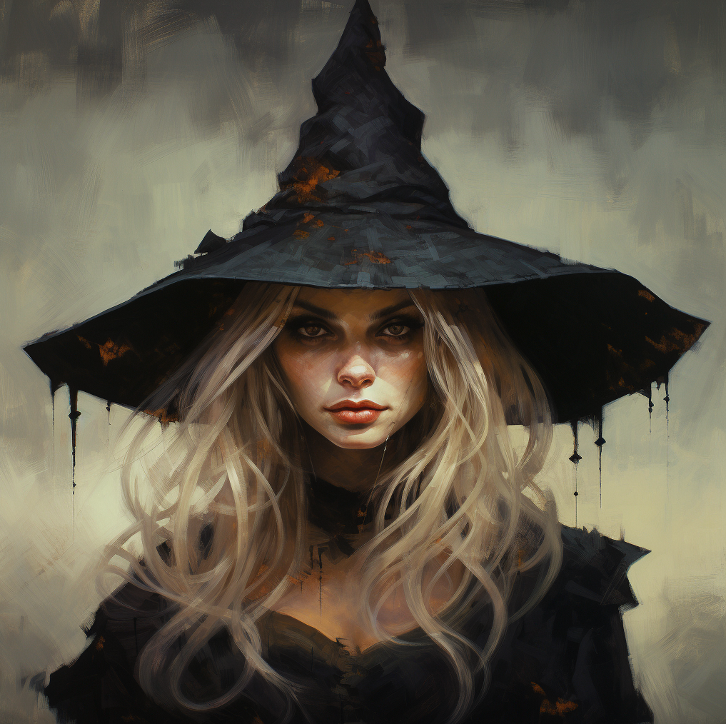 Ведьма. Сгенерировано нейросетью