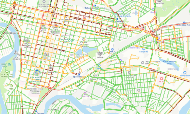    Скриншот сервиса «Яндекс Карты»