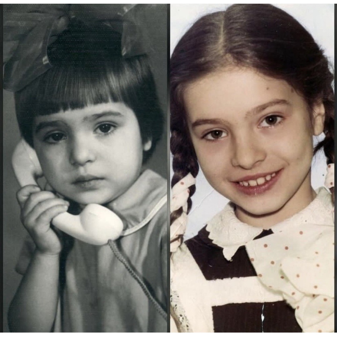 Лена в детстве