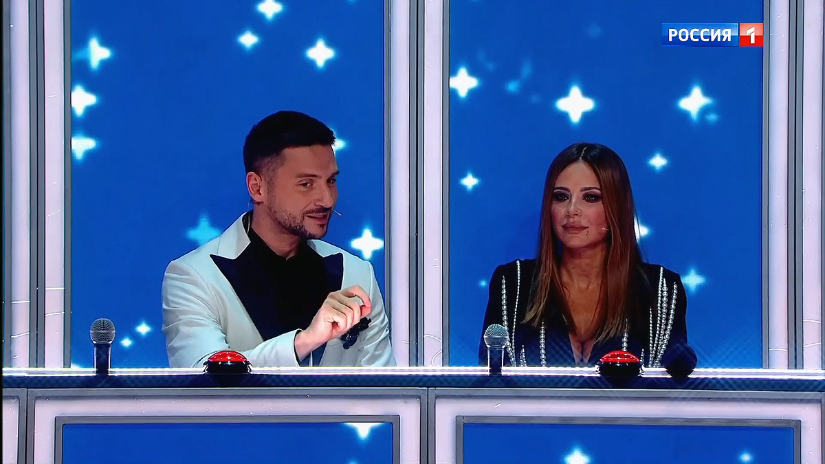 Сергей Лазарев объясняет Ани Лорак условия конкурса