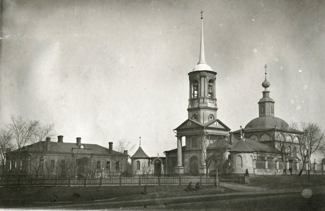 Храм Симеона Столпника в Рязани 1910-е годы. Источник изображения https://pastvu.com