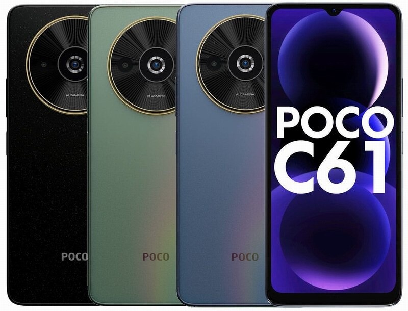 Линейка смартфонов POCO C61 