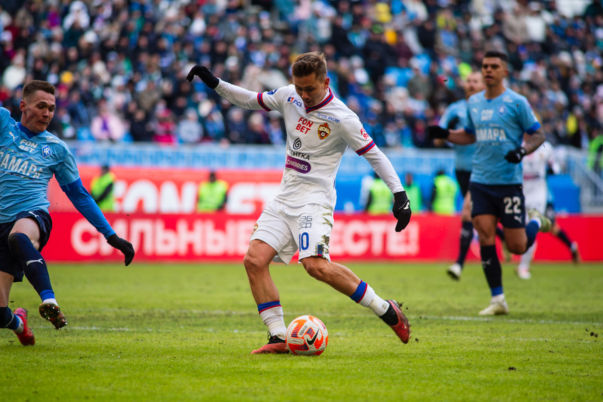 «Крылья Советов» — ЦСКА. Сайт ПФК ЦСКА.