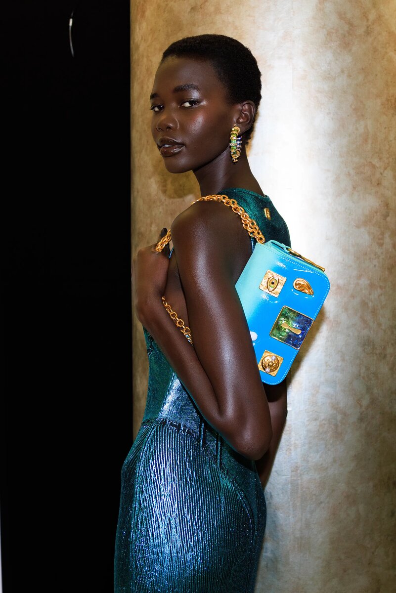 Backstage Schiaparelli Spring 2025