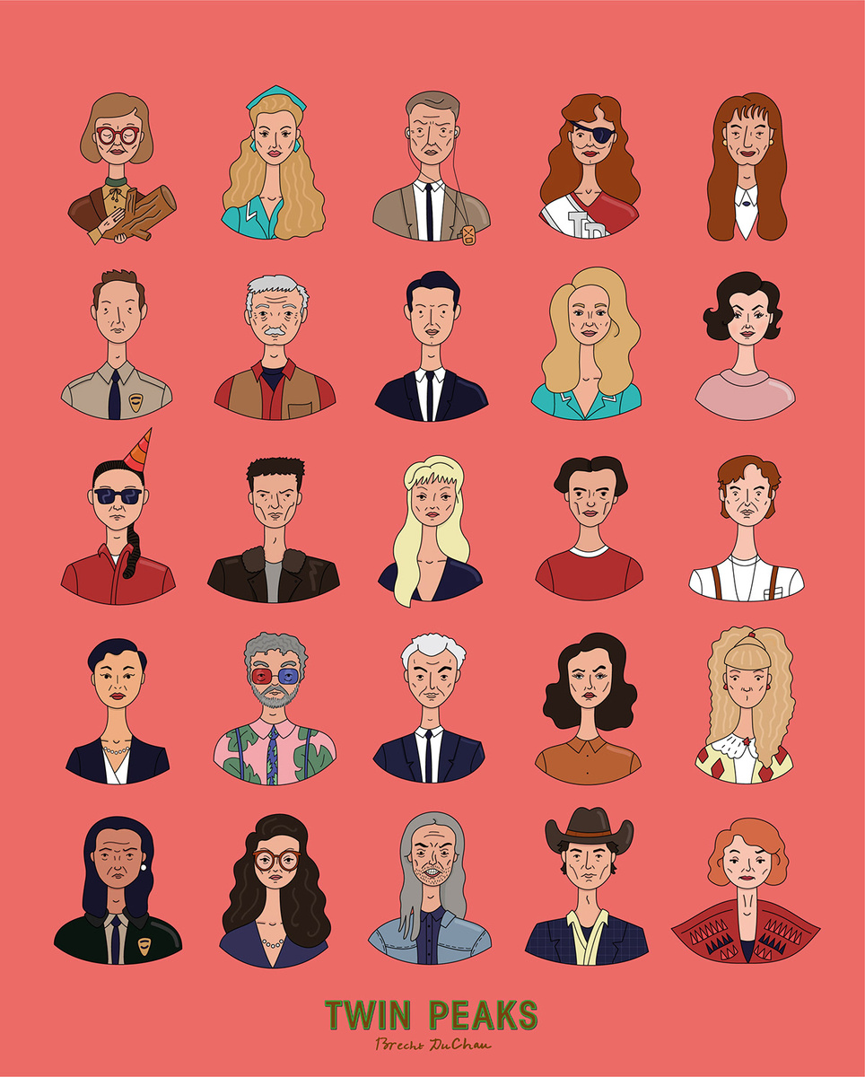 Кадр из сериала "Твин Пикс" режиссёра Дэвида Линча