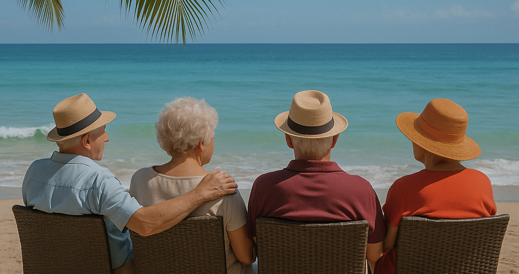 Где у моря живут и отдыхают пенсионеры, и почему им там действительно комфортно 🔆
