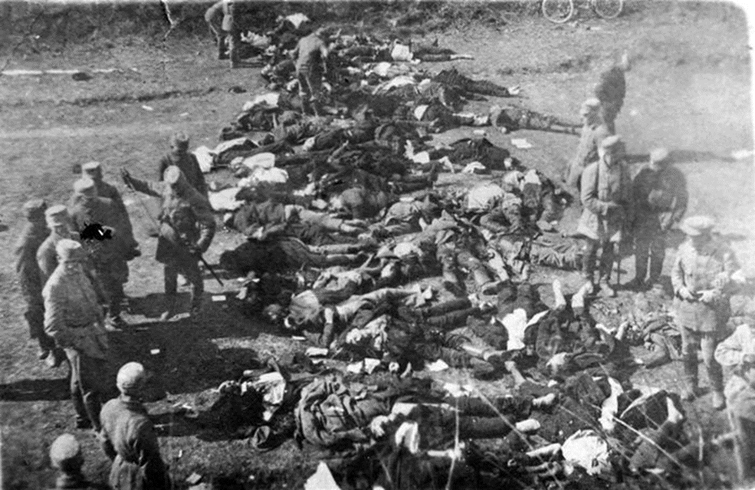 Расстрелянные жители Выборга в апреле-мае 1918 года