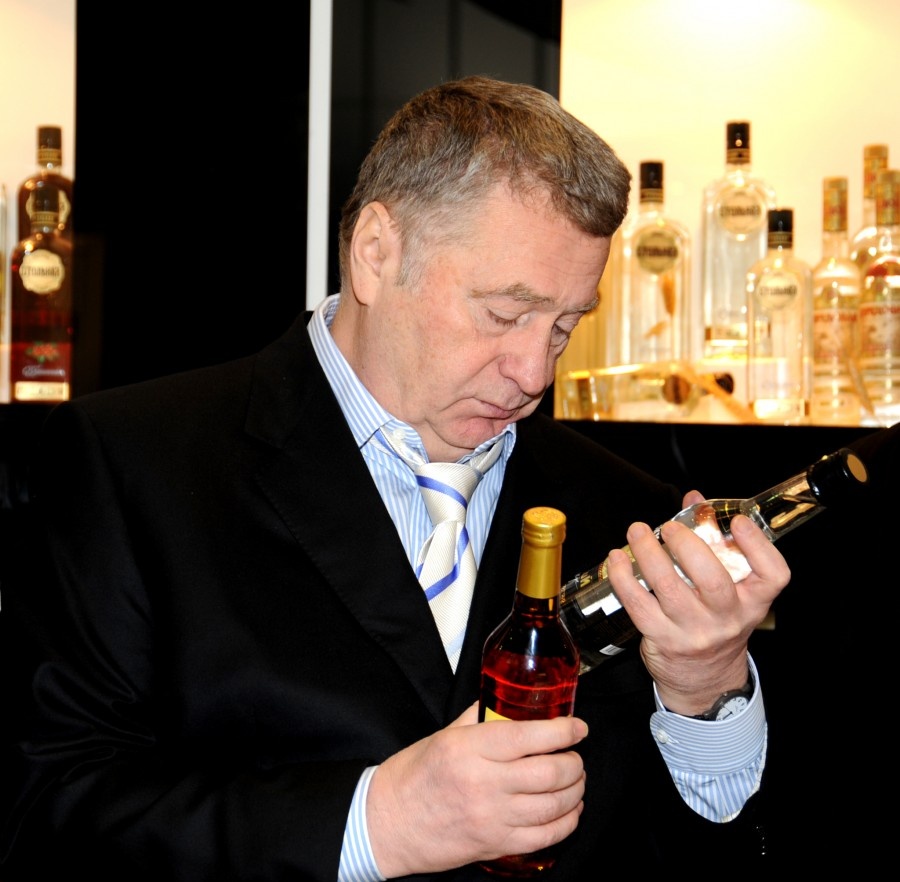 MasterRus21thCentury. Презентация коньяка "Жириновский". 2009