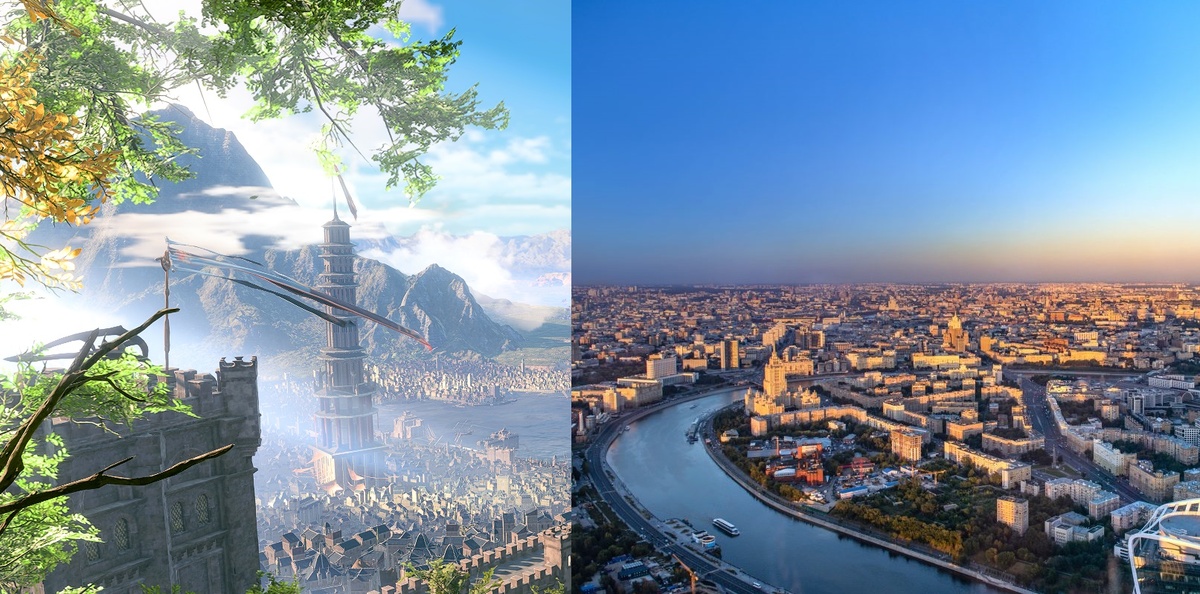 Скомпилированное изображение из свободных источников в интернете