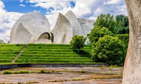 Крематорий на киевском кладбище — образец футуристической советской архитектуры